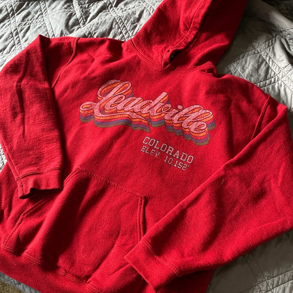 Vintage Unisex Logo Hoodie | Leadville, Colorado